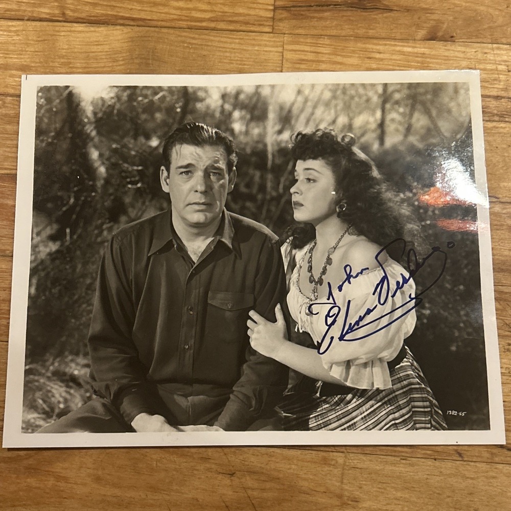 ELENA VERDUGO signed autographed B&W 8x10 "HOUSE OF FRANKENSTEIN"
